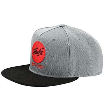 Stan Lee Embroidered Snapback Black