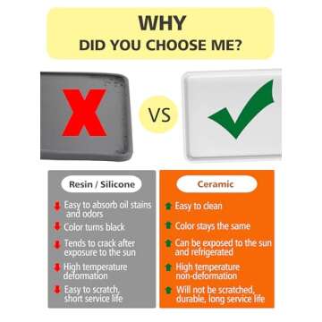 Gurygo Ceramic Vanity Trays - Elegant & Versatile Organization