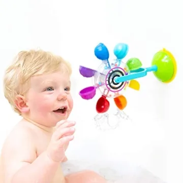 Sassy Wonder Wheel Bath Toy for Toddlers - Engaging & Fun