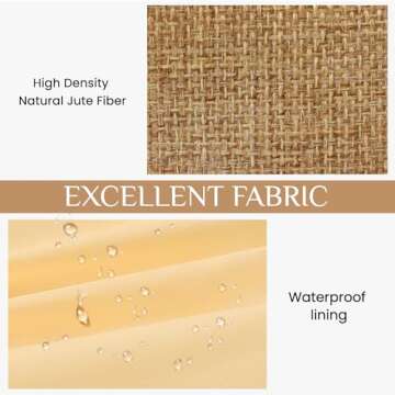 Trifabricy Beach Bag - Stylish Large Tote with Zipper