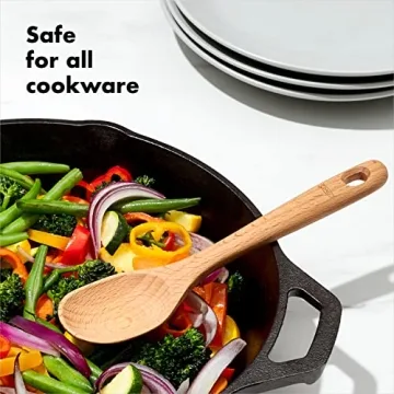 Durable OXO Good Grips 3-Piece Wooden Spoon Set