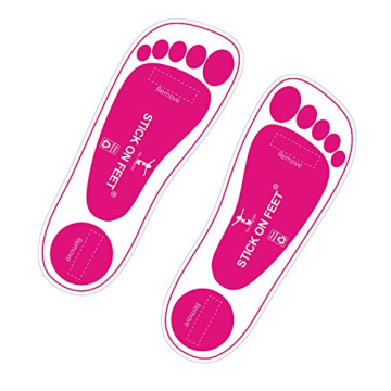 STICKONFEET Disposable Feet Pads for Spray Tanning - 25 Pairs