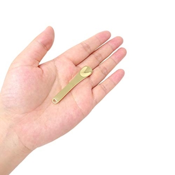 Honbay 6PCS Mini Zinc Alloy Makeup Spatula Set