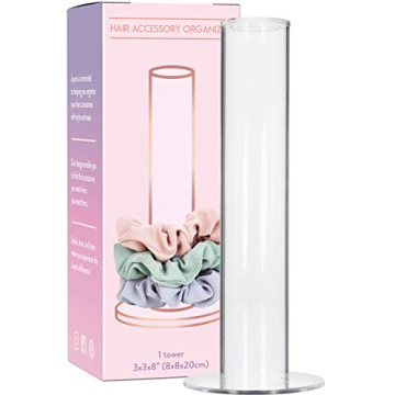 JOYORA Scrunchie Holder Stand Organizes 24-60 Hair Ties