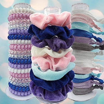 JOYORA Scrunchie Holder Stand Organizes 24-60 Hair Ties