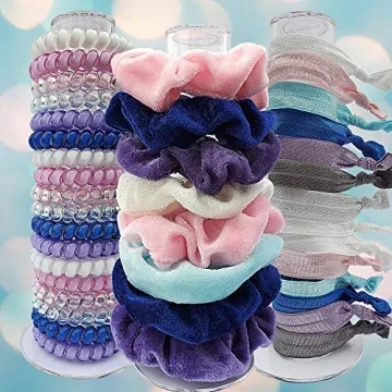 JOYORA Scrunchie Holder Stand Organizes 24-60 Hair Ties
