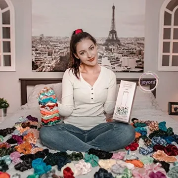 JOYORA Scrunchie Holder Stand Organizes 24-60 Hair Ties