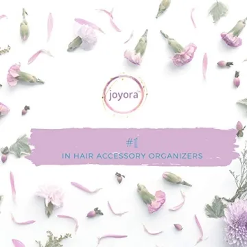 JOYORA Scrunchie Holder Stand Organizes 24-60 Hair Ties