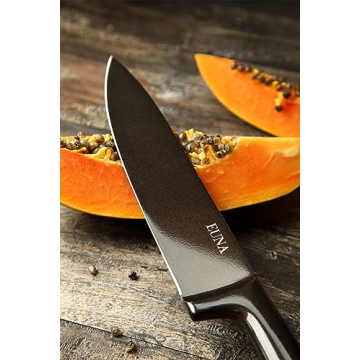 EUNA 5 PCS Kitchen Knife Set for Every Cooking Need