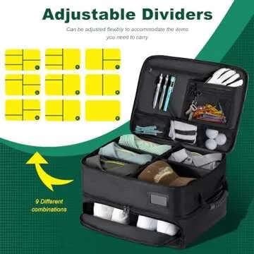 HIMAL2 Layer Golf Trunk Organizer for Car Storage