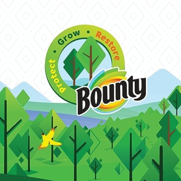 Bounty Select-A-Size Paper Towels, White, 2 Triple Rolls = 6 Regular Rolls (Pack of 1)