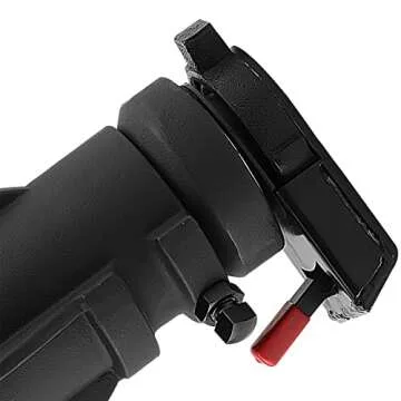 C5G1216 Adjustable Cushioned 5th Wheel to Gooseneck Adapter 12"-16" for RV Camper Trailer, Fifth Wheel to Gooseneck Coupler Towing Adapter