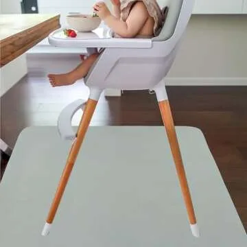 CLCROBD Splat Mat for High Chair and Arts - 51"