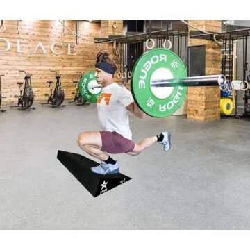 Squat Wedge by SEWD – Slant Board for Heel Elevated Squat, Knees Over Toes, Deadlifts – Ideal Squat Wedge Block for Home Gym and Personal Trainers.