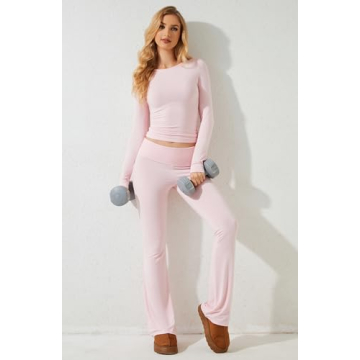 MISSACTIVER Women's Stylish Yoga Tracksuit Set