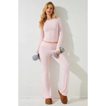 MISSACTIVER Women's Stylish Yoga Tracksuit Set