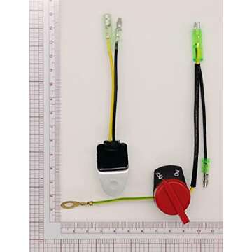 YAMAKATO Engine Kill Switch with Low Oil Sensor for Honda Clones