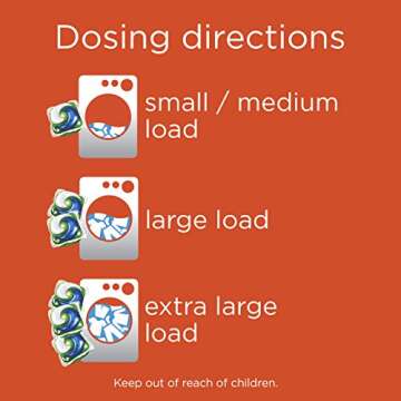 Tide PODS Laundry Detergent Liquid Pacs HE Compatible, Packaging May Vary, Multicolor, Fresh Coral Blast Scent, 96 Count