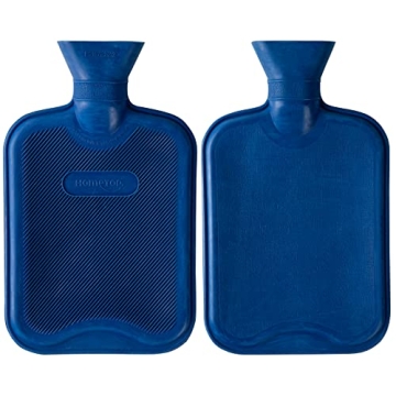HomeTop Classic Rubber Hot Water Bottle - Warm Comfort