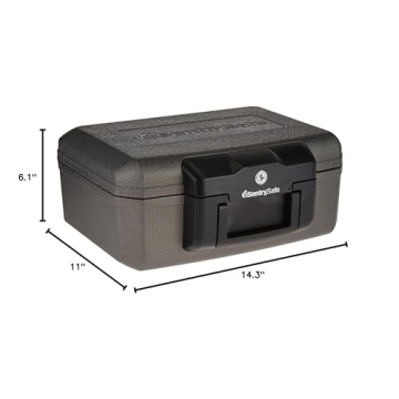 SentrySafe Fireproof Safe Box UL Certified Protection