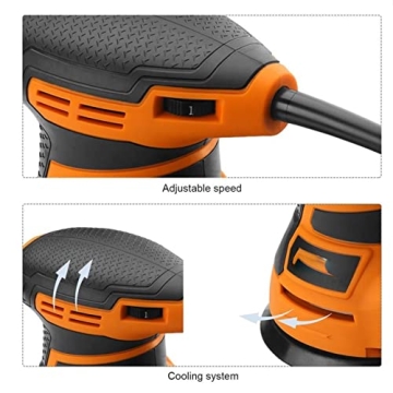5-Inch Random Orbit Sander with Dust Collection System