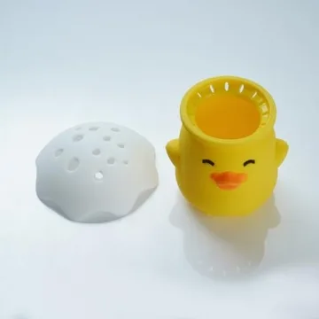 Kreeqe Duckling Refrigerator Deodorizer, Cute & Functional