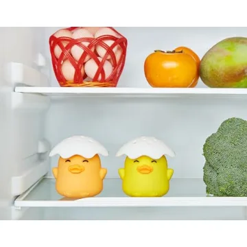 Kreeqe Duckling Refrigerator Deodorizer, Cute & Functional