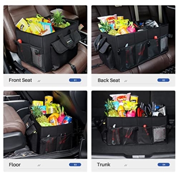 AstroAI Durable Collapsible Car Trunk Organizer for Vehicles