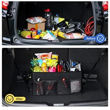 AstroAI Durable Collapsible Car Trunk Organizer for Vehicles