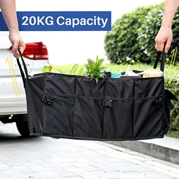 AstroAI Durable Collapsible Car Trunk Organizer for Vehicles