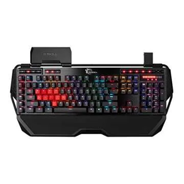 G.SKILL RIPJAWS KM780 RGB On-The-Fly Macro Mechanical Gaming Keyboard, Cherry MX Red