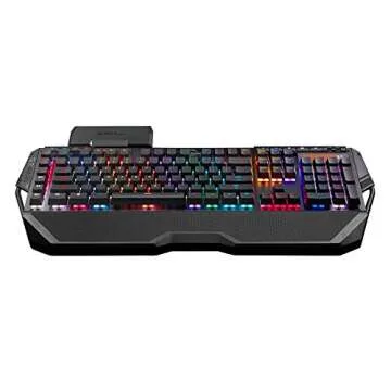 G.SKILL RIPJAWS KM780 RGB On-The-Fly Macro Mechanical Gaming Keyboard, Cherry MX Red