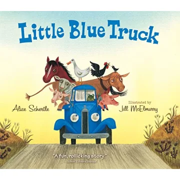 Little Blue Truck Board Book - Interactive Learning Fun for Kids