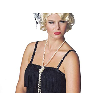 Elegant 62" Classic Faux Pearl Necklace - Timeless Style for Every Occasion