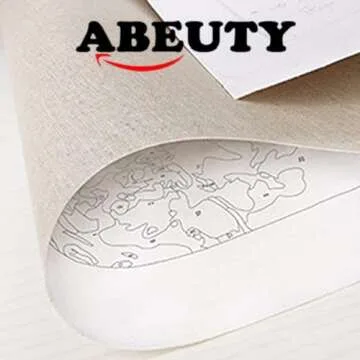 ABEUTY DIY Paint by Numbers Seaside Lighthouse Kit