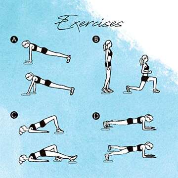 Tone It Up Slide ‘N Sculpt Discs I Exercise Sliders for Full-Body, Core, Abs & Floor Exercises for Home Workouts or Travel | Reversible for Hard Floor & Carpet (2-Pack) Blue