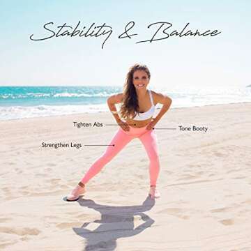 Tone It Up Slide ‘N Sculpt Discs I Exercise Sliders for Full-Body, Core, Abs & Floor Exercises for Home Workouts or Travel | Reversible for Hard Floor & Carpet (2-Pack) Blue