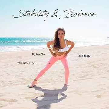 Tone It Up Slide ‘N Sculpt Discs I Exercise Sliders for Full-Body, Core, Abs & Floor Exercises for Home Workouts or Travel | Reversible for Hard Floor & Carpet (2-Pack) Blue