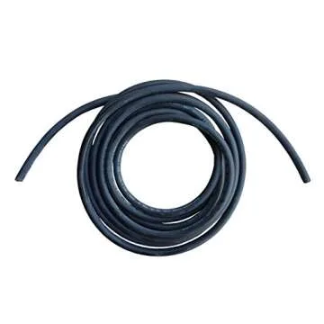 WINDYNATION 6 Gauge 6 AWG 25 Feet Black + 25 Feet Red Welding Battery Pure Copper Flexible Cable Wire - Car, Inverter, RV, Solar