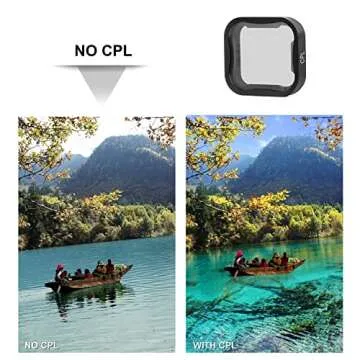 SOONSUN 4-Pack Lens Filter Kit for GoPro Hero 5 6 7 Black