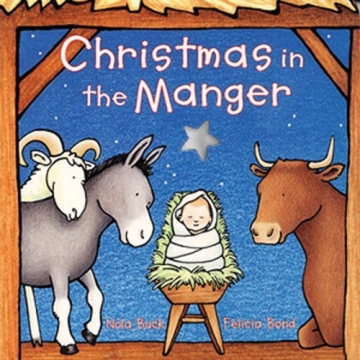 Christmas in the Manger Board Book - Engage Young Minds with Christmas Story