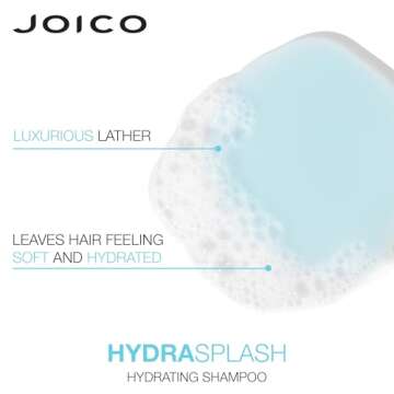 Joico HydraSplash Hydrating Shampoo for fine hair Set