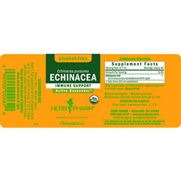 Herb Pharm Echinacea Root Extract Alcohol-Free Immune Support