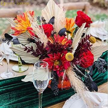 Table Runners Velvet Cotton Table Runner Emerald Velvet Aisle Runner Wedding Table Runner Green Birthday Bachelor Party Holiday Party Event Supplies