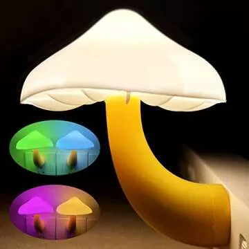 Charming iBetterLife Mushroom Night Light - Color Changing Warm Glow