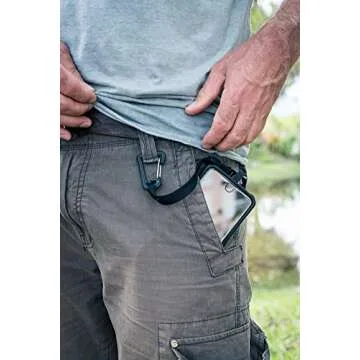 BLACKRAPID WandeR Bundle (Patented) - Smartphone Safety Tether Tab System