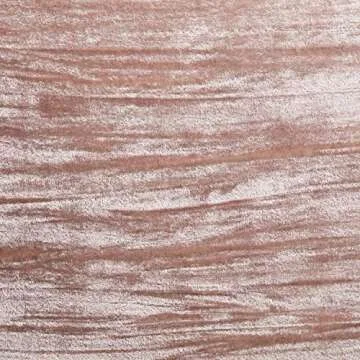 Amazon Brand – Rivet Modern Velvet Duvet Cover and Sham Set - Full or Queen, Blush