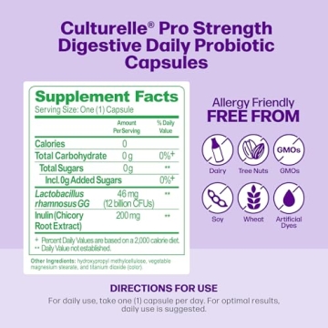 Culturelle Pro Strength Probiotics for Digestive Health
