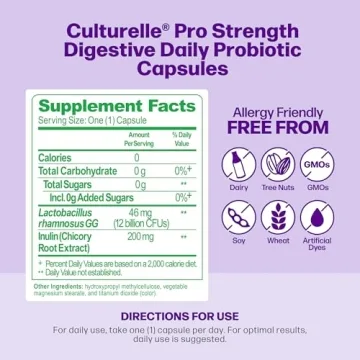 Culturelle Pro Strength Probiotics for Digestive Health
