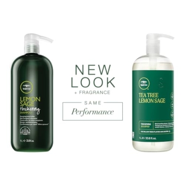 Tea Tree Lemon Sage Thickening Shampoo for Full Body